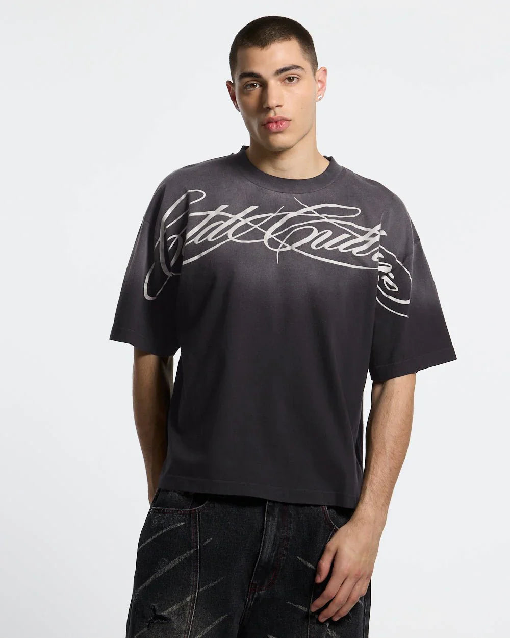 COLD CULTURE CROSSED SCRIPT TEE