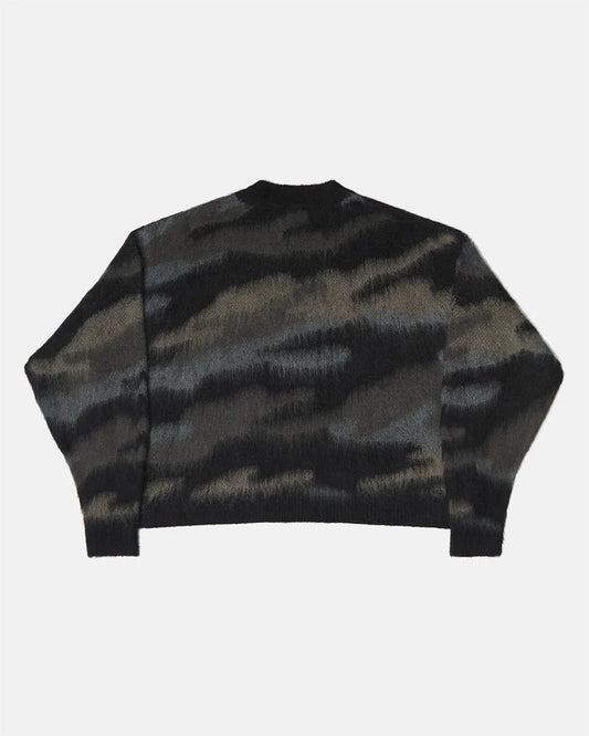 COLD CULTURE CAMO KNITWEAR DARK BROWN