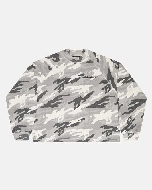 COLD CULTURE CAMO THERMAL LONG SLEEVE