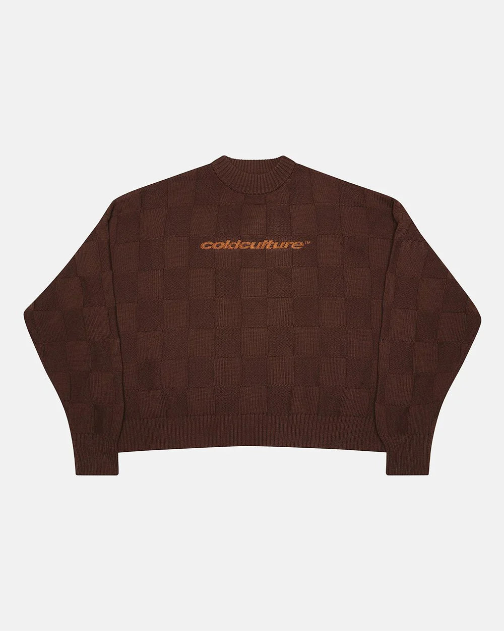 COLD CULTURE CHECKMATE KNITWEAR
