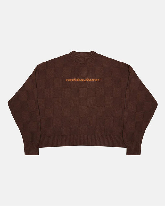 COLD CULTURE CHECKMATE KNITWEAR