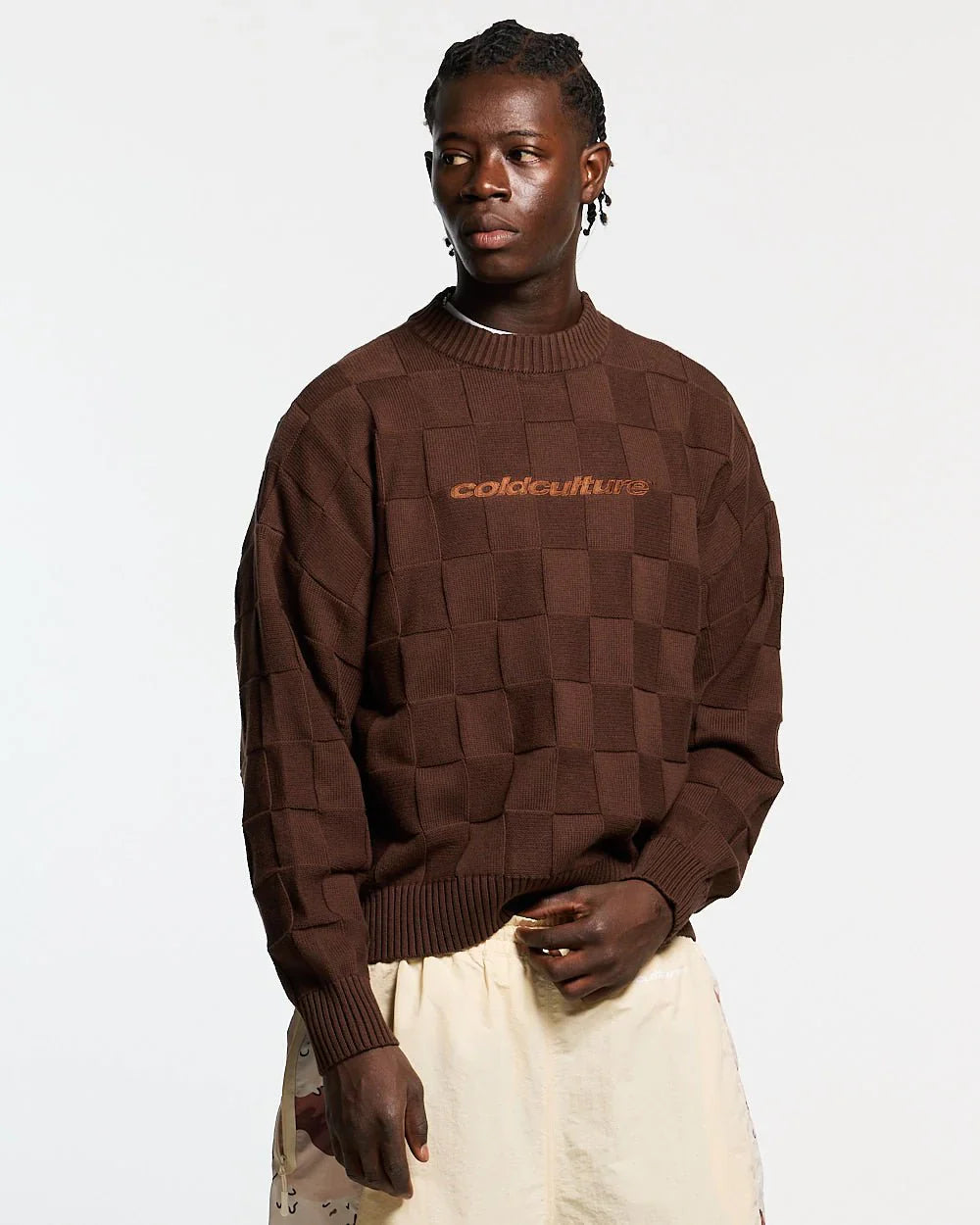 COLD CULTURE CHECKMATE KNITWEAR