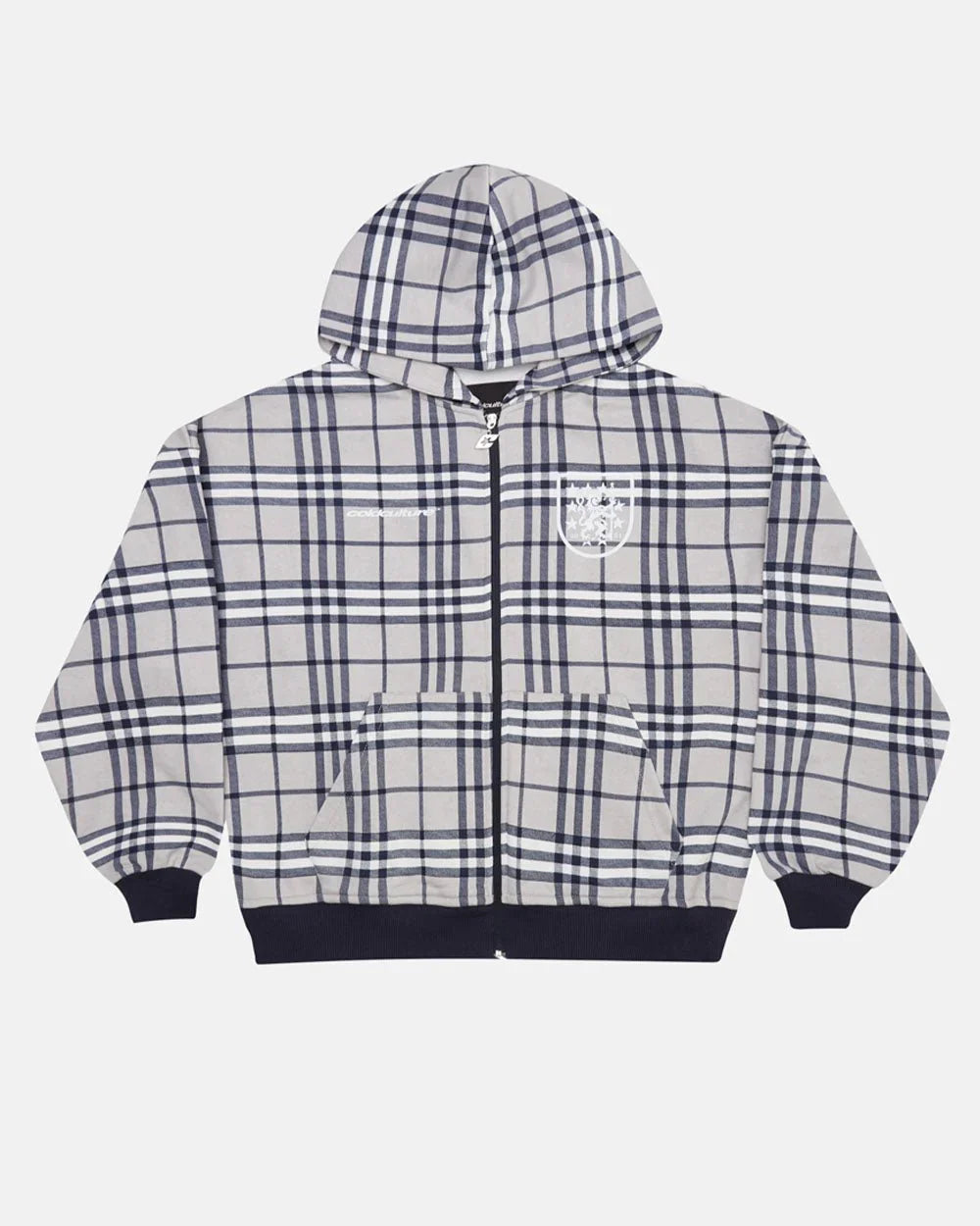 COLD CULTURE GRID ZIP HOODIE