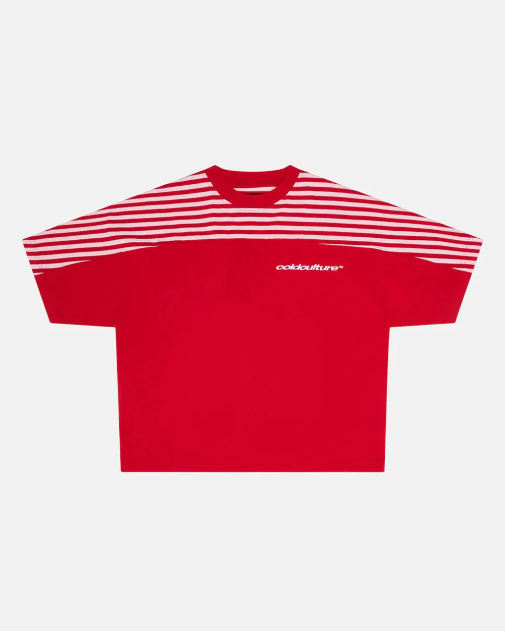 COLD CULTURE LOLLY HALF STRIPES TEE