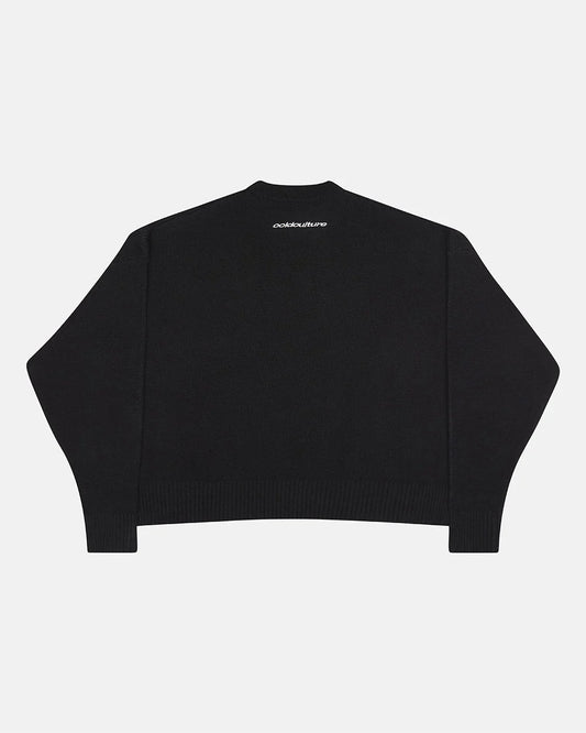 COLD CULTURE NO RULES KNIT BLACK