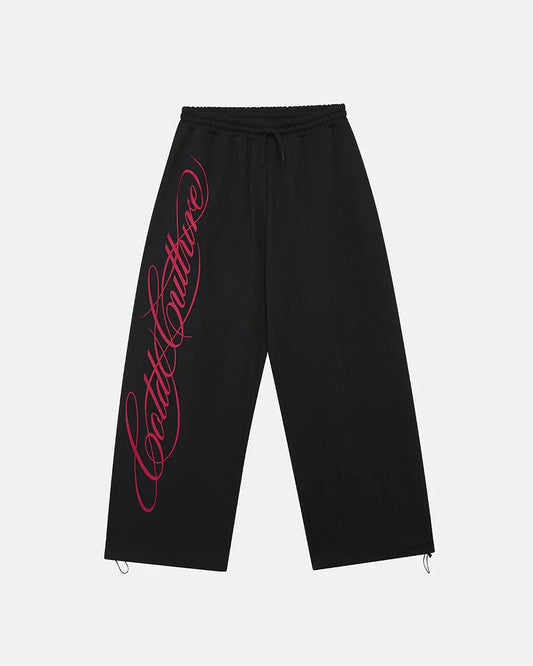 COLD CULTURE SCRIPT SWEATPANTS
