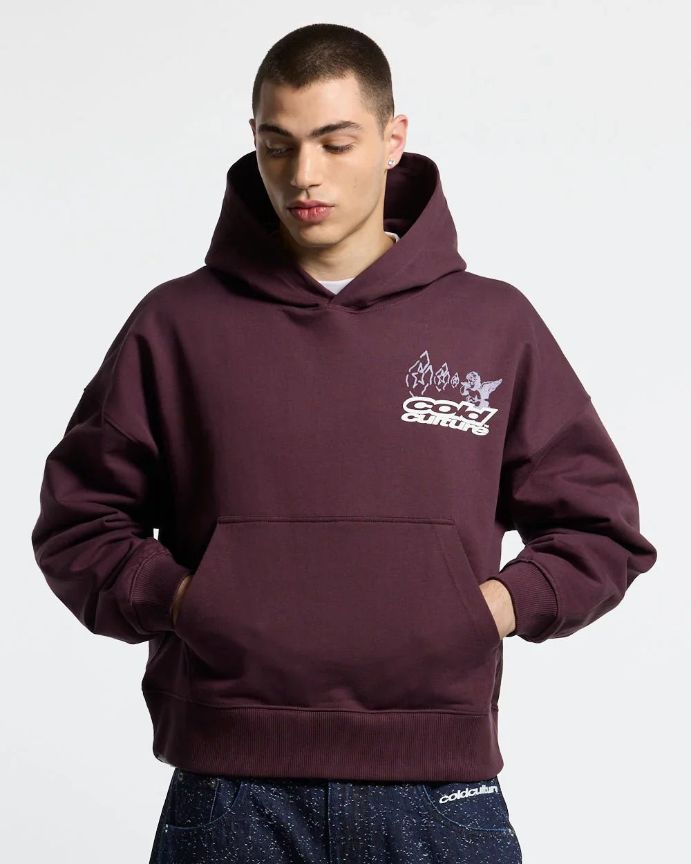 COLD CULTURE SMOKING ANGEL HOODIE