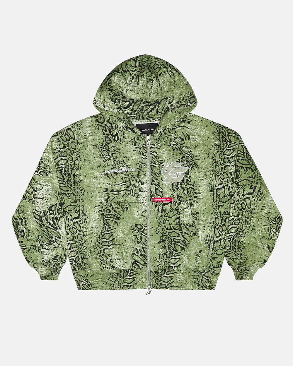 COLD CULTURE SNAKE ZIP HOODIE