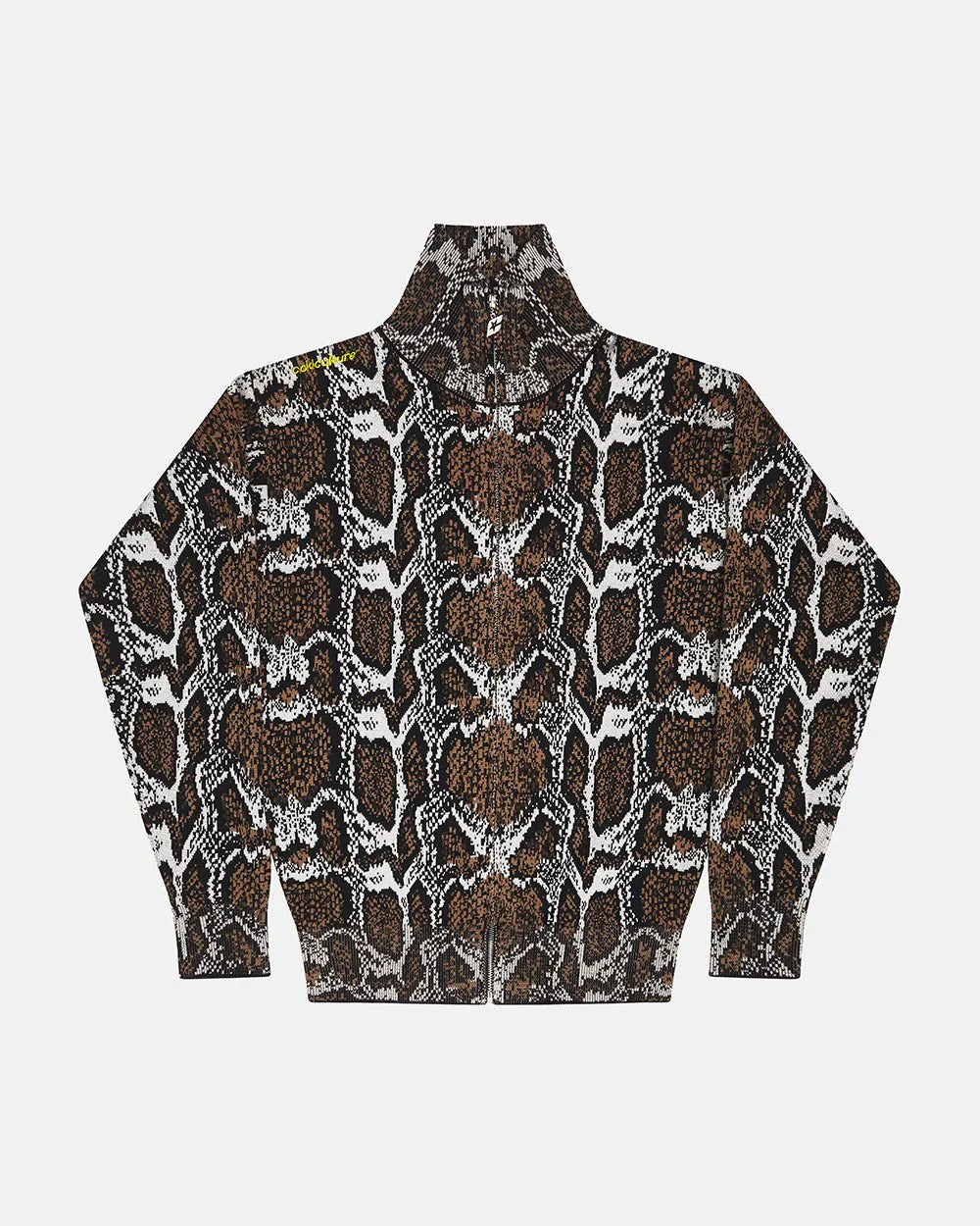 COLD CULTURE SNAKE ZIP KNIT