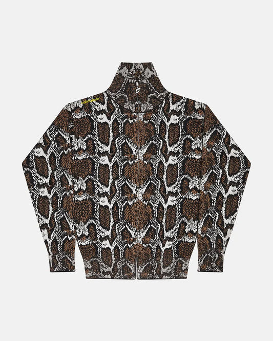 COLD CULTURE SNAKE ZIP KNIT
