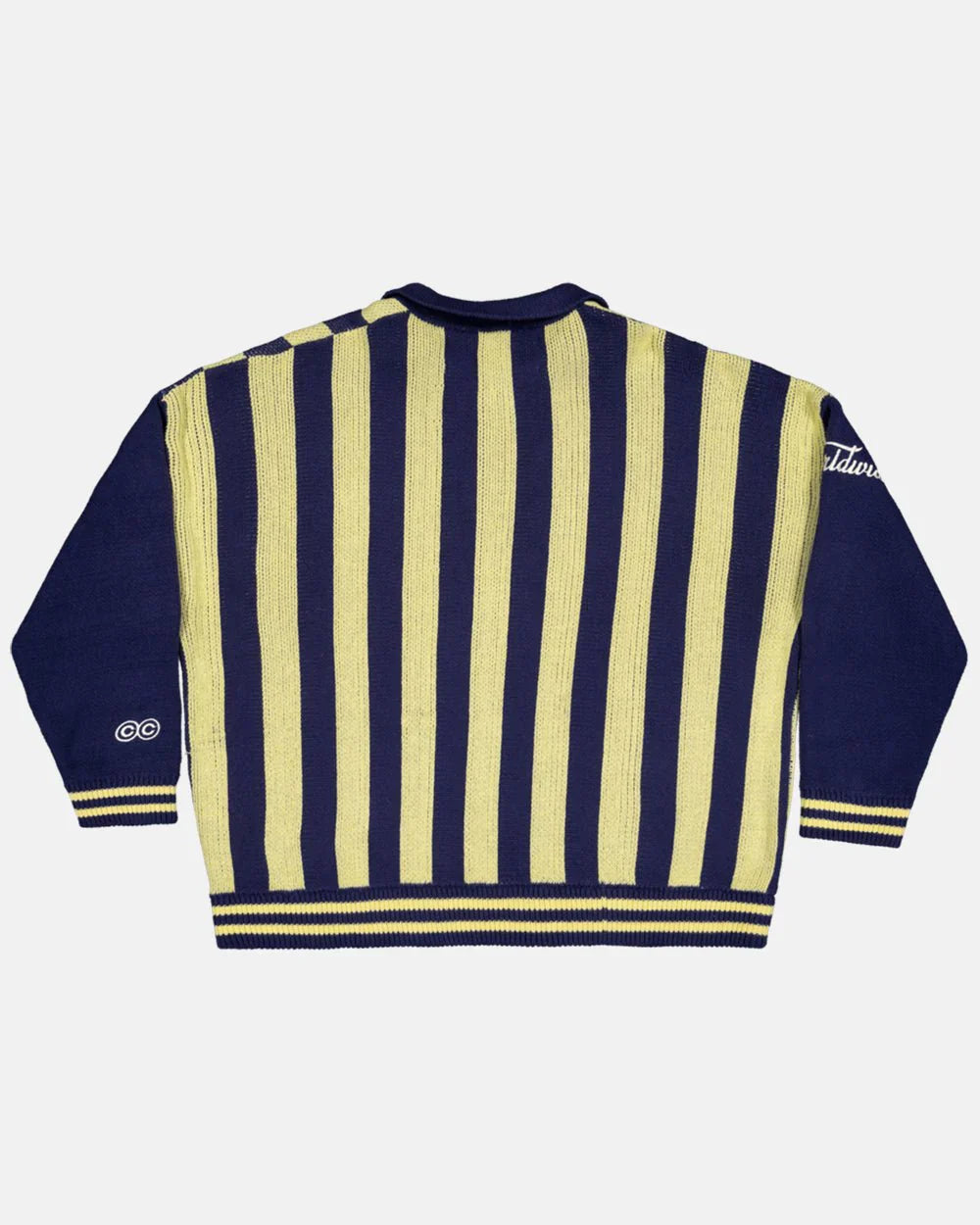 COLD CULTURE STRUCTURE COLLAR SWEATSHIRT KNIT