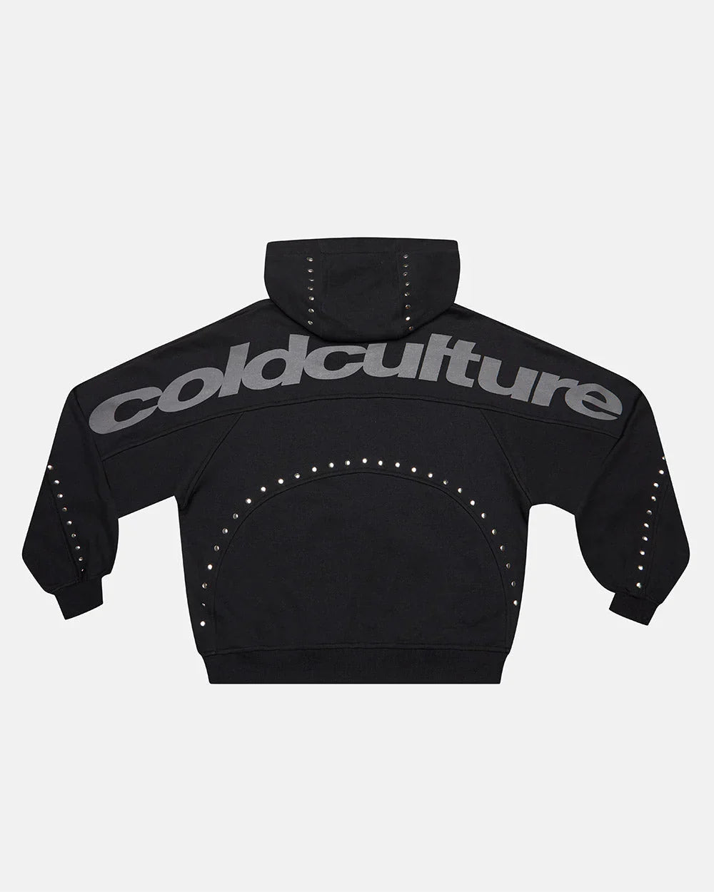 COLD CULTURE STUD ZIP HOODIE